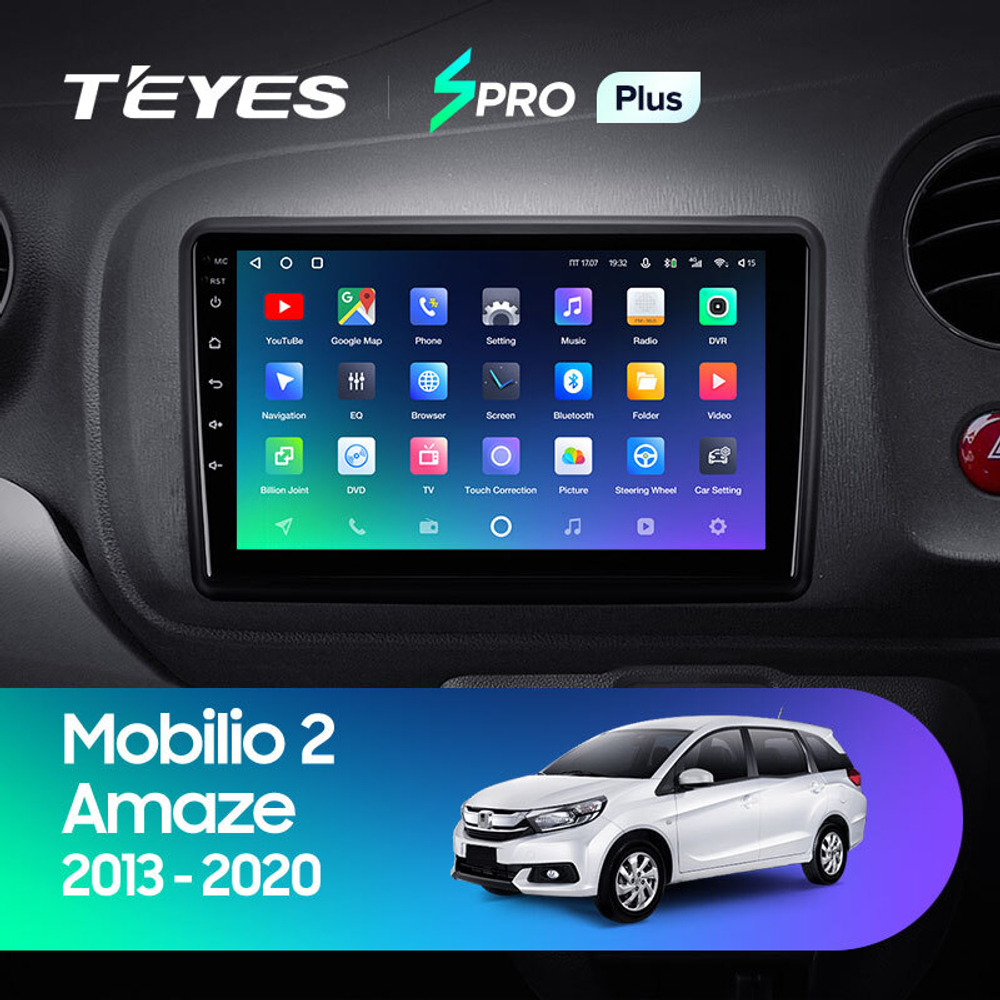 Teyes SPRO Plus 9" для Honda Mobilio 2, Amaze 2013-2020