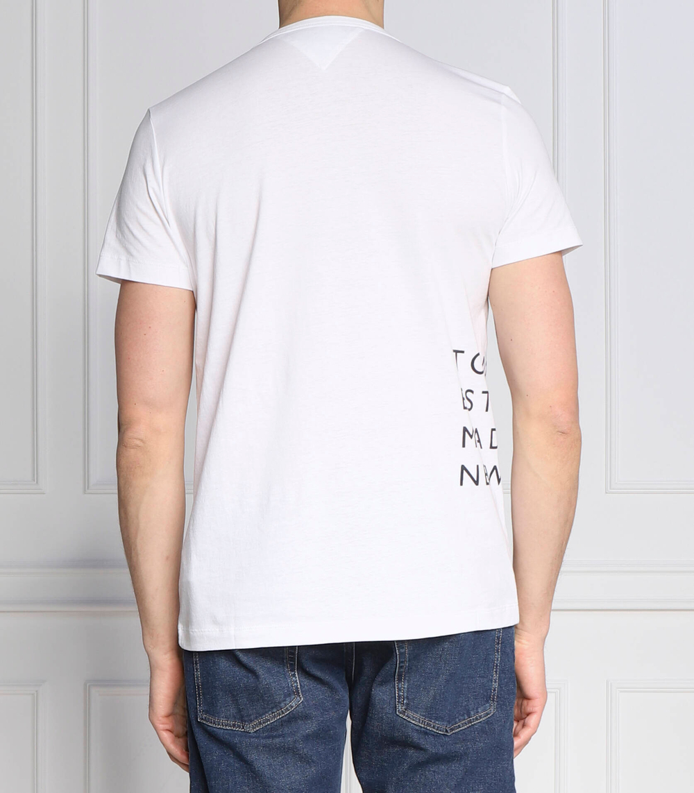 футболка off placement Tommy Hilfiger - белый(MW0MW29667)