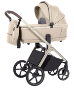 Коляска Carrello Vector CRL-6550 и автокресло Cybex Cloud G i-Size Ocean Blue Plus 3 в 1 Seashell Beige