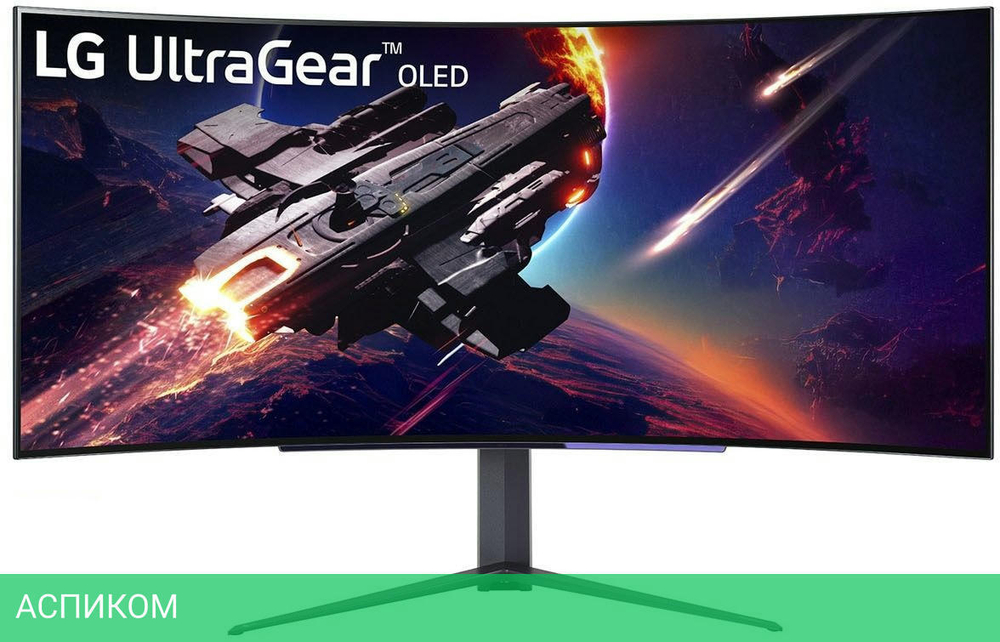 Монитор LG UltraGear 45GR95QE-B черный