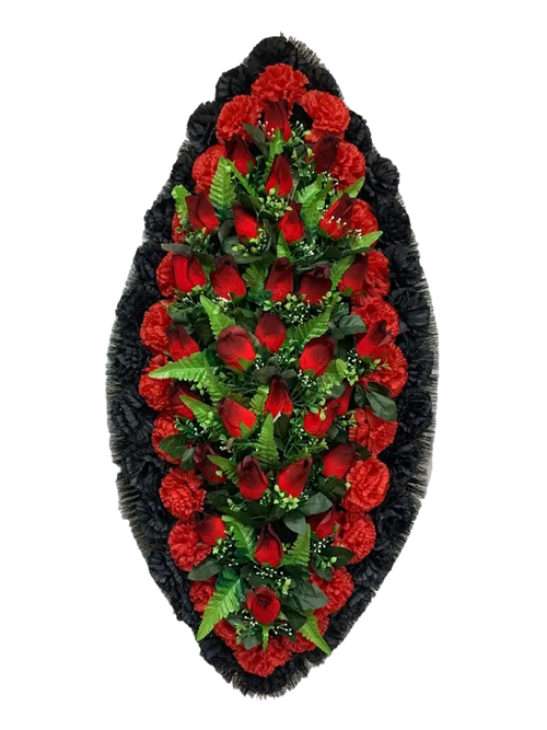 Похоронный венок «Элитный №46» (140 см)