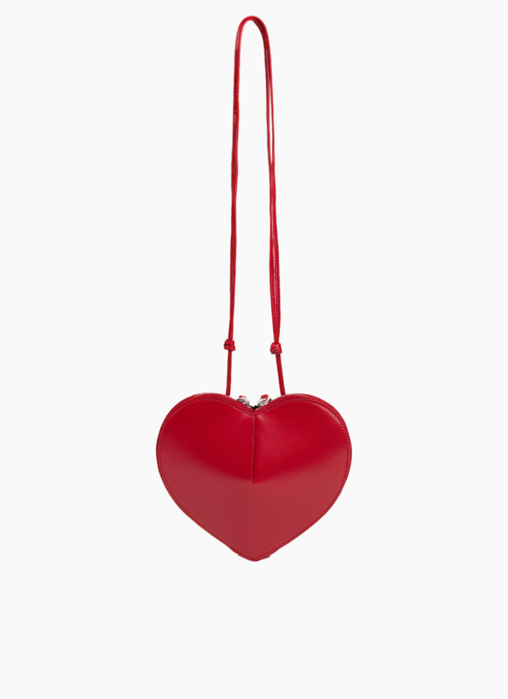 Сумка Alaia LE CŒUR BAG IN CALFSKIN LACQUER RED