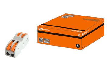 Соединительная проходная клемма СК-412-2 (2,5мм2) TDM (в упак. 80шт)