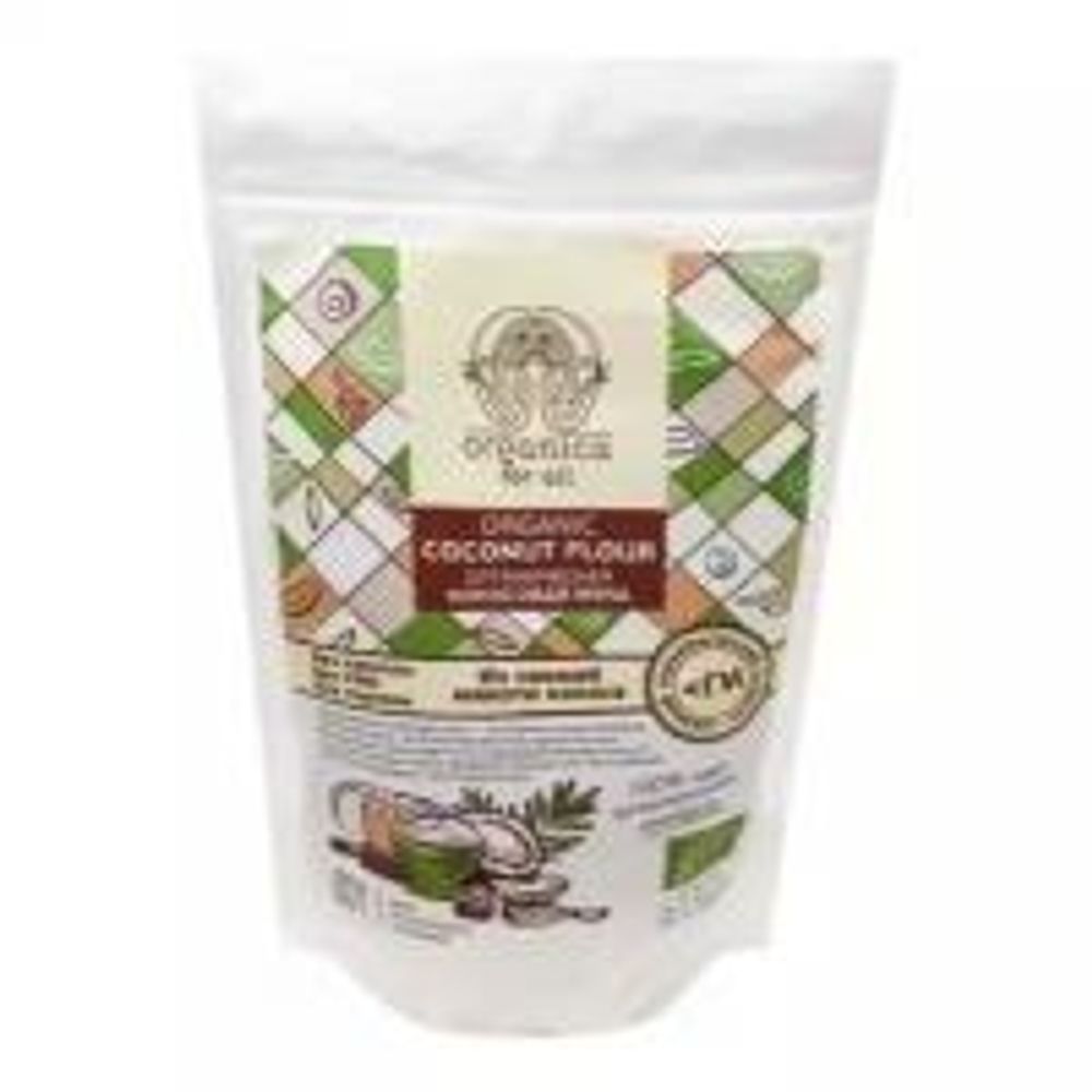 Мука organica for all кокосовая, 0.5 кг