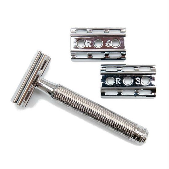 Т-образная бритва (станок) Captain Fawcett, хром