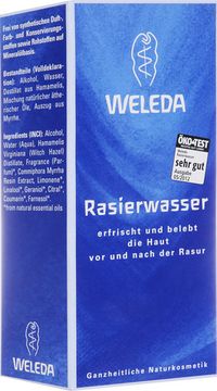 Лосьон до и после бритья Weleda