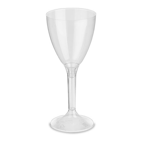 Бокал прозрачный для вина 160мл малый (высокая прозрачная ножка) 100шт/кор