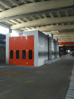 ATIS TRUCKER S Окрасочно-сушильная камера для грузовых автомобилей с боковой вытяжкой