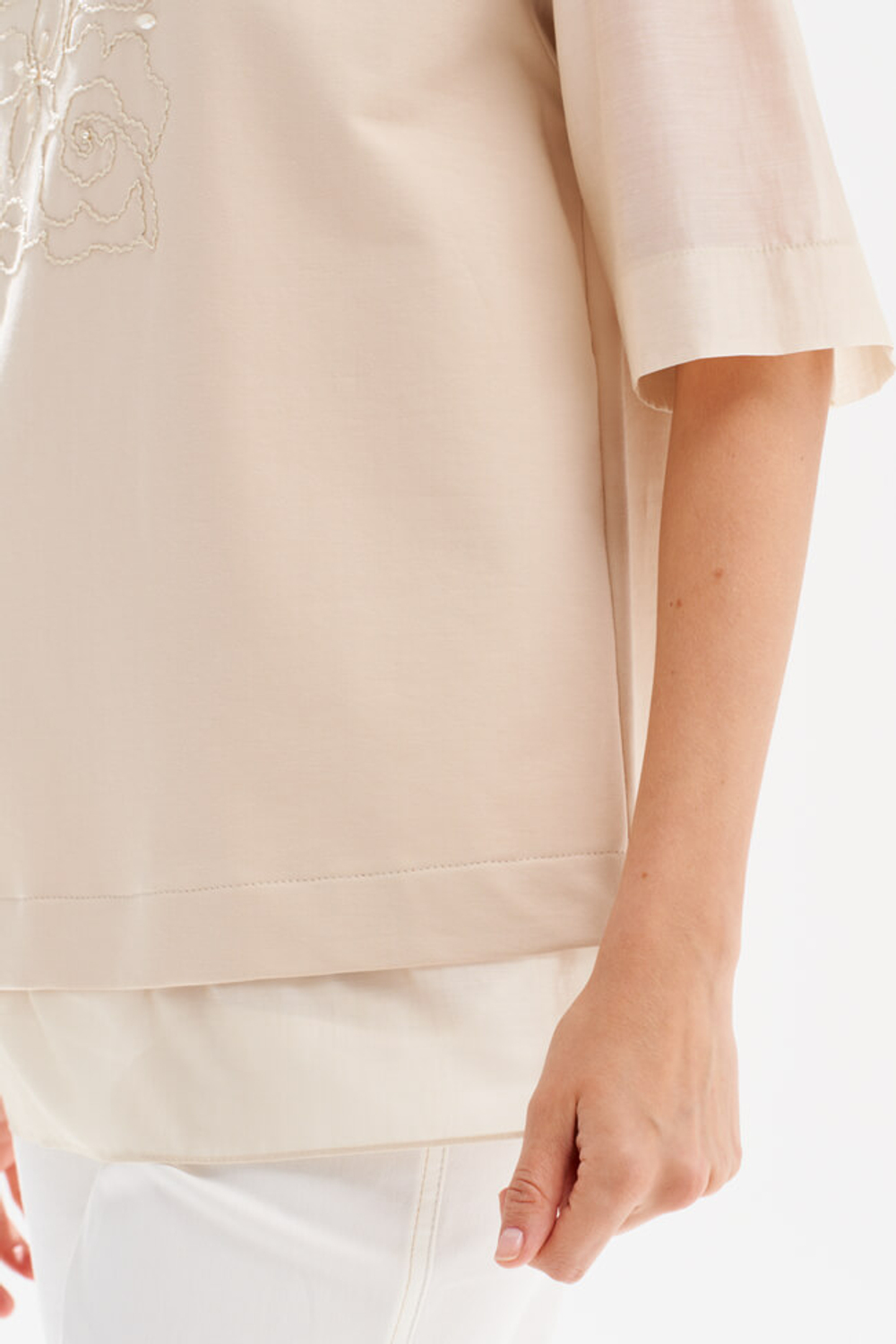 23521 Джемпер женский (бежевый)