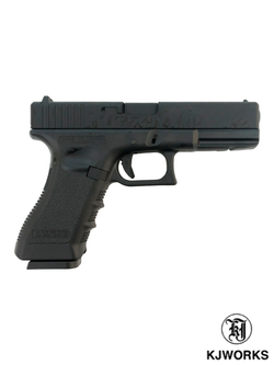 Пистолет KJW Glock G17 Gas GBB (KP-17.GAS). Black