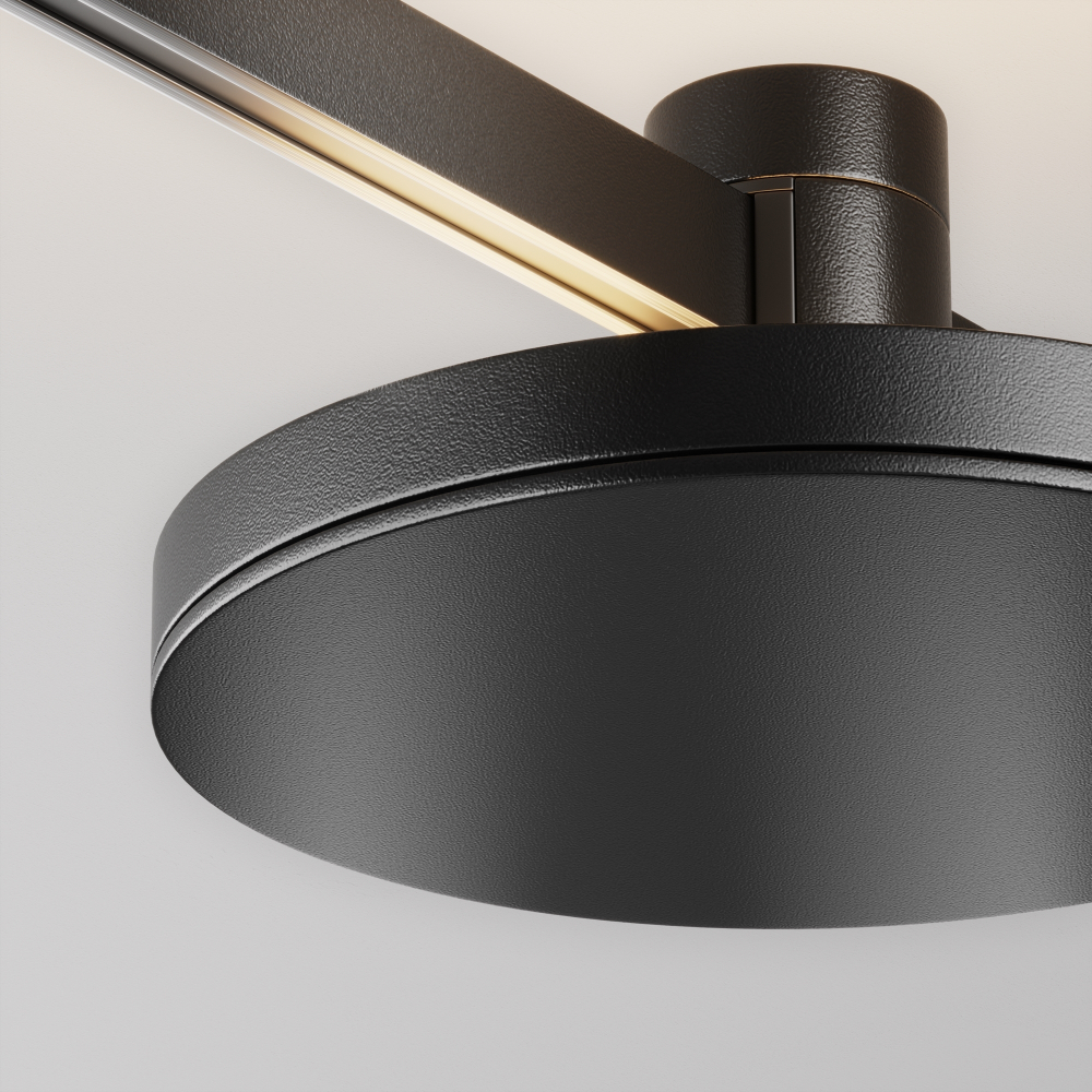 Магнитный трековый светильник Maytoni Plato TR152-1-7W3K-B