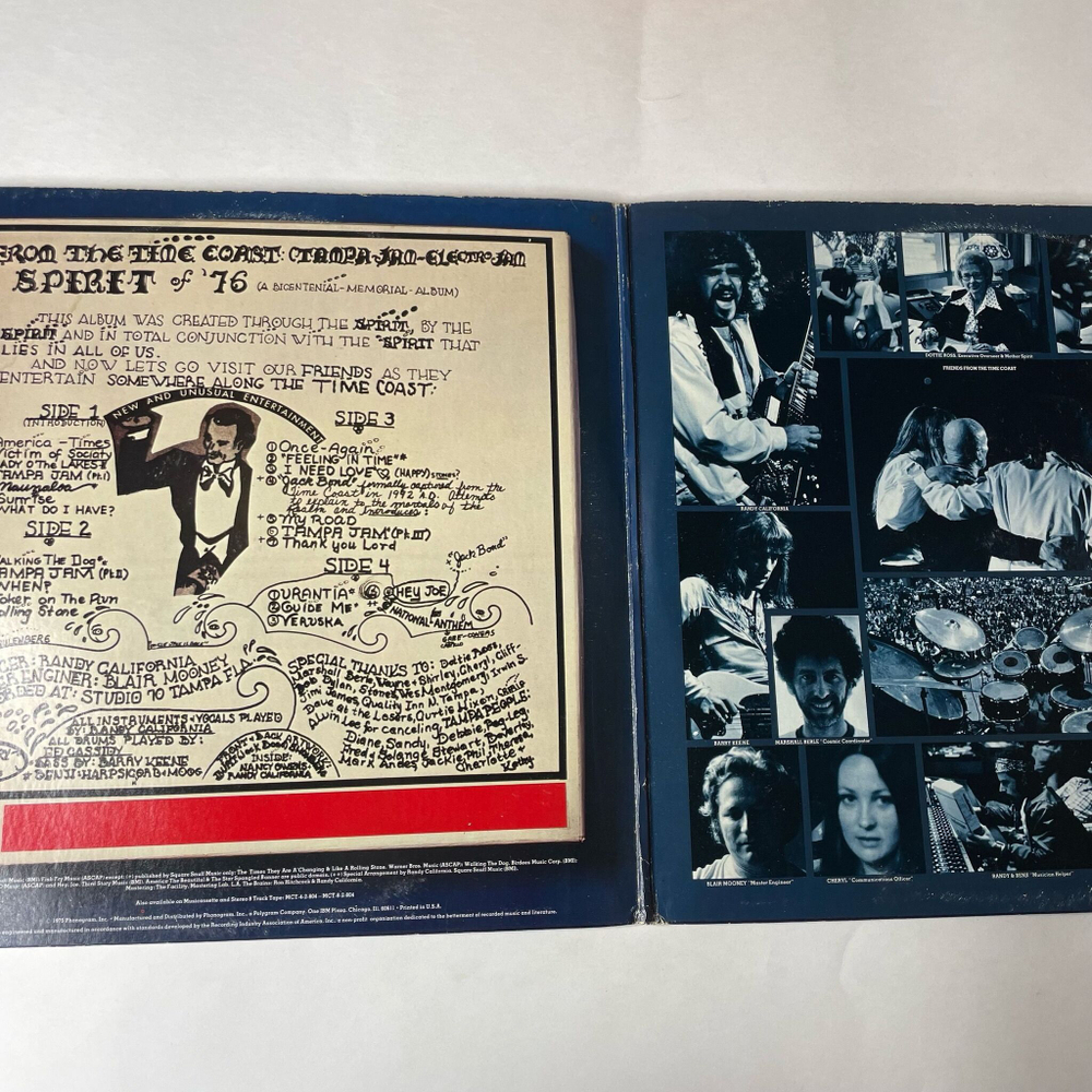Винтажная виниловая пластинка LP Spirit Of 76 (USA 1975) Lady Of The Lakes