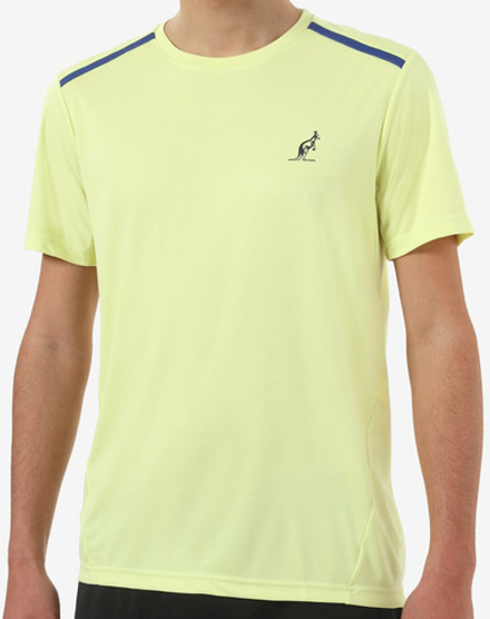Мужская теннисная футболка Australian Ace T-Shirt - lime