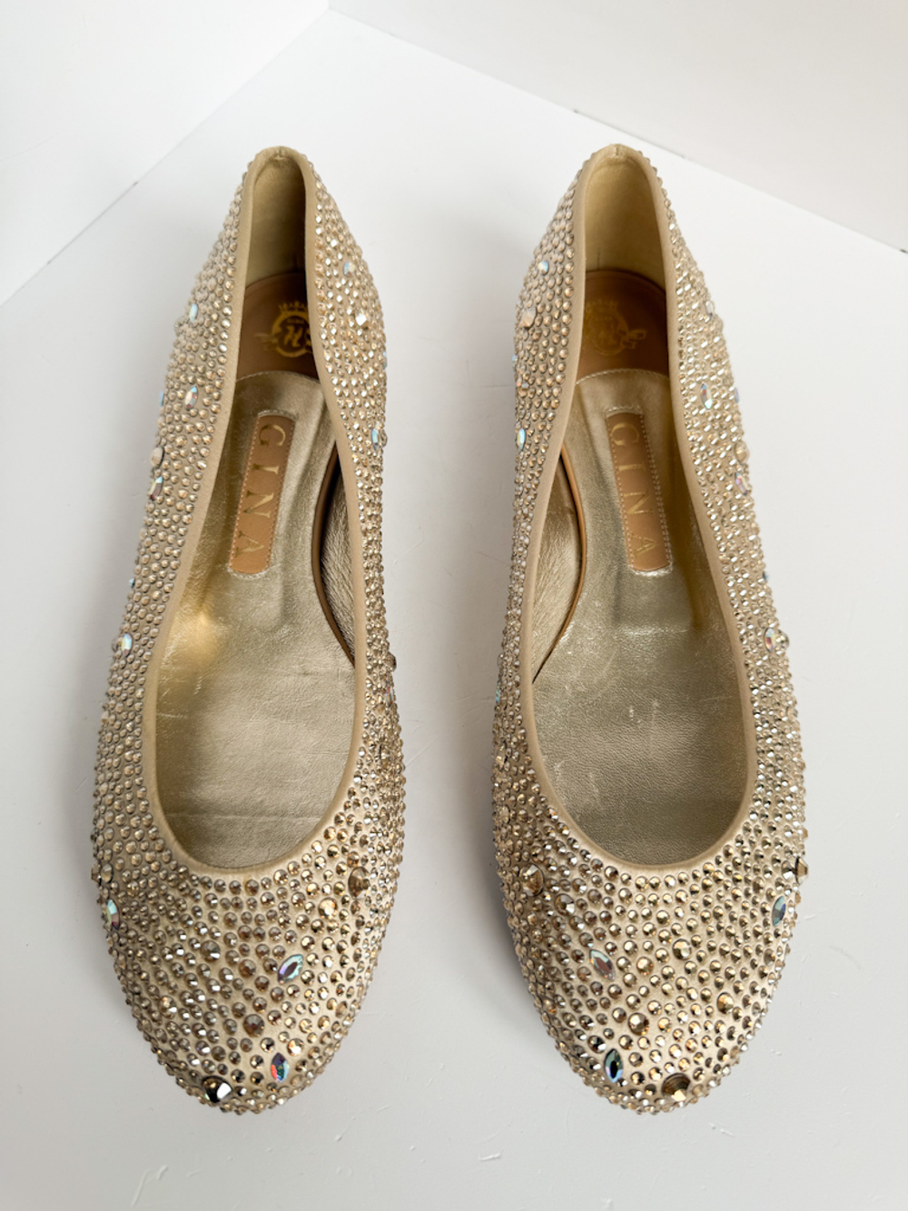 Туфли Gina со стразами Swarovski, 39