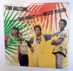 Винтажная виниловая пластинка LP Ziggy Marley And The Melody Makers Time Has Come The Best Of Ziggy Marley And The Melody Makers (USA 1988)