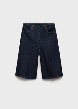 Джинсовые бермуды со средней посадкой