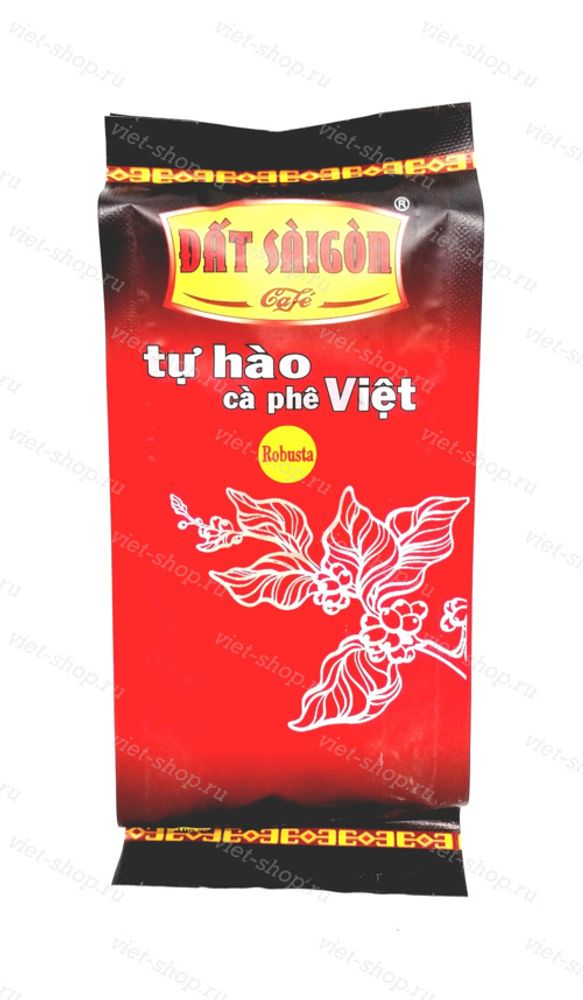 Кофе зерновой Dat Saigon Robusta, смесь 3-х сортов, 100 гр.