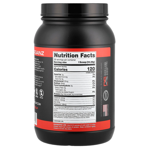 Bucked Up, Buck Feed ™, протеин, шоколад, 1031 г (36,37 унции)