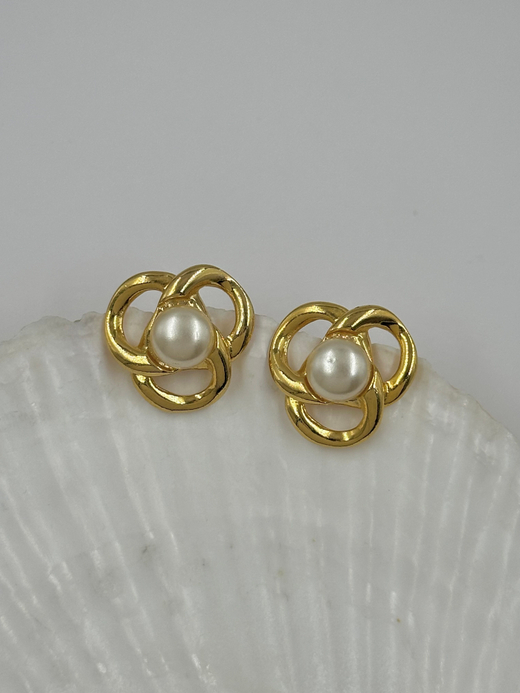 Серьги с «жемчугом»