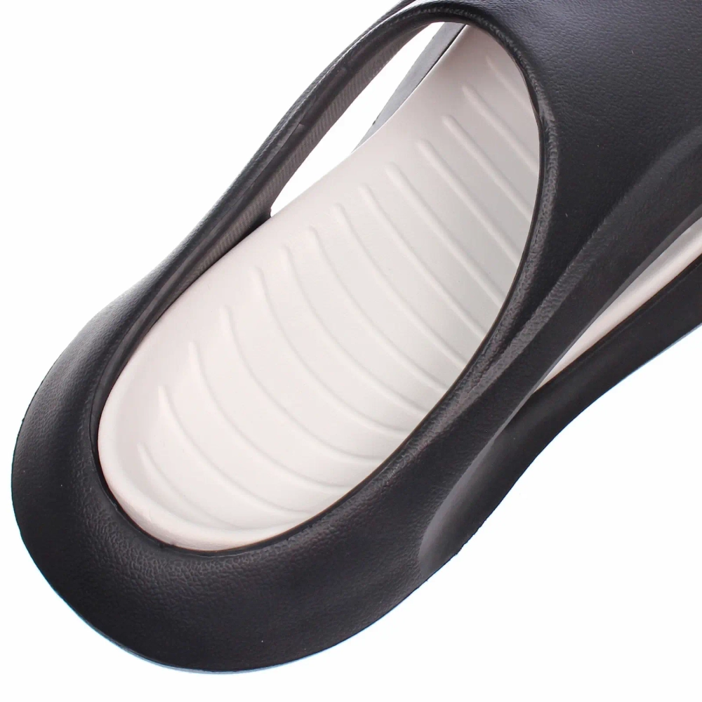 Шлепанцы мужские «PRIME», цвет черный, белая стелька, р-р 44-45