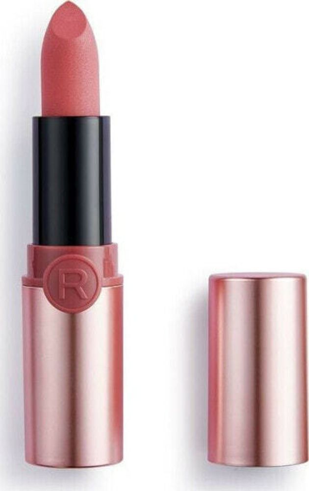 Губная помада  Makeup Revolution Makeup Revolution Powder Matte Lipstick Pomadka matowa do ust Rosy 1szt