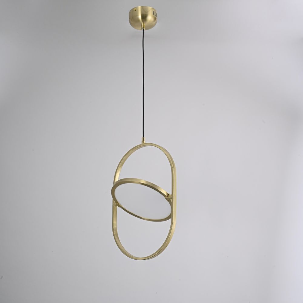 Подвесной светильник ARVET вертикальный Золото