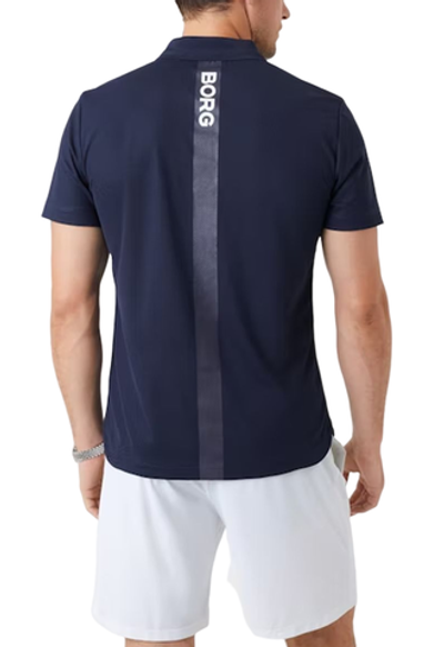 Мужское теннисное поло Björn Borg Ace Polo - navy