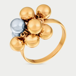 Золотое женское кольцо 585 пробы без вставки (арт. 90016)