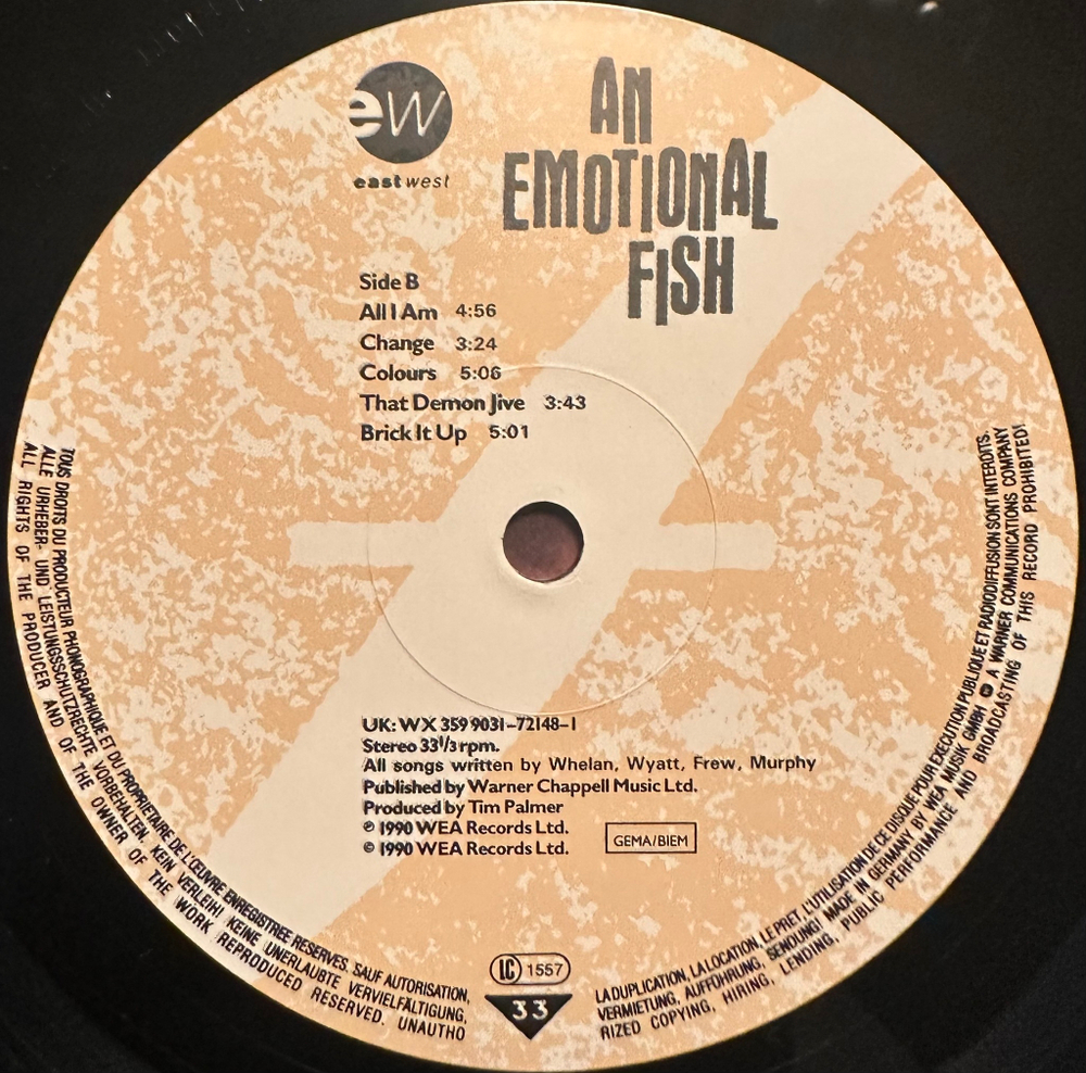 An Emotional Fish - An Emotional Fish (Германия 1990г.)