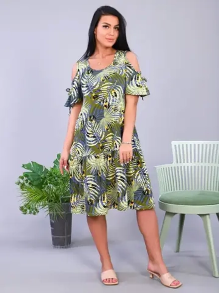 Платье свободное большие размеры