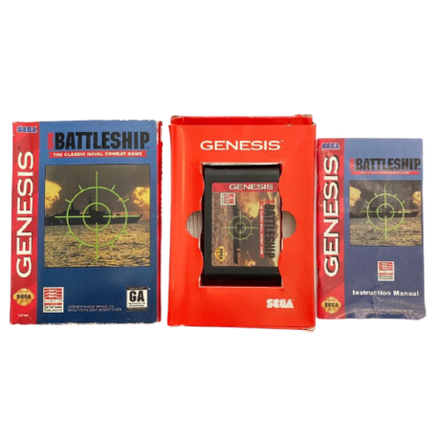 Super Battleship. The Classic Naval Combat Game (Genesis)