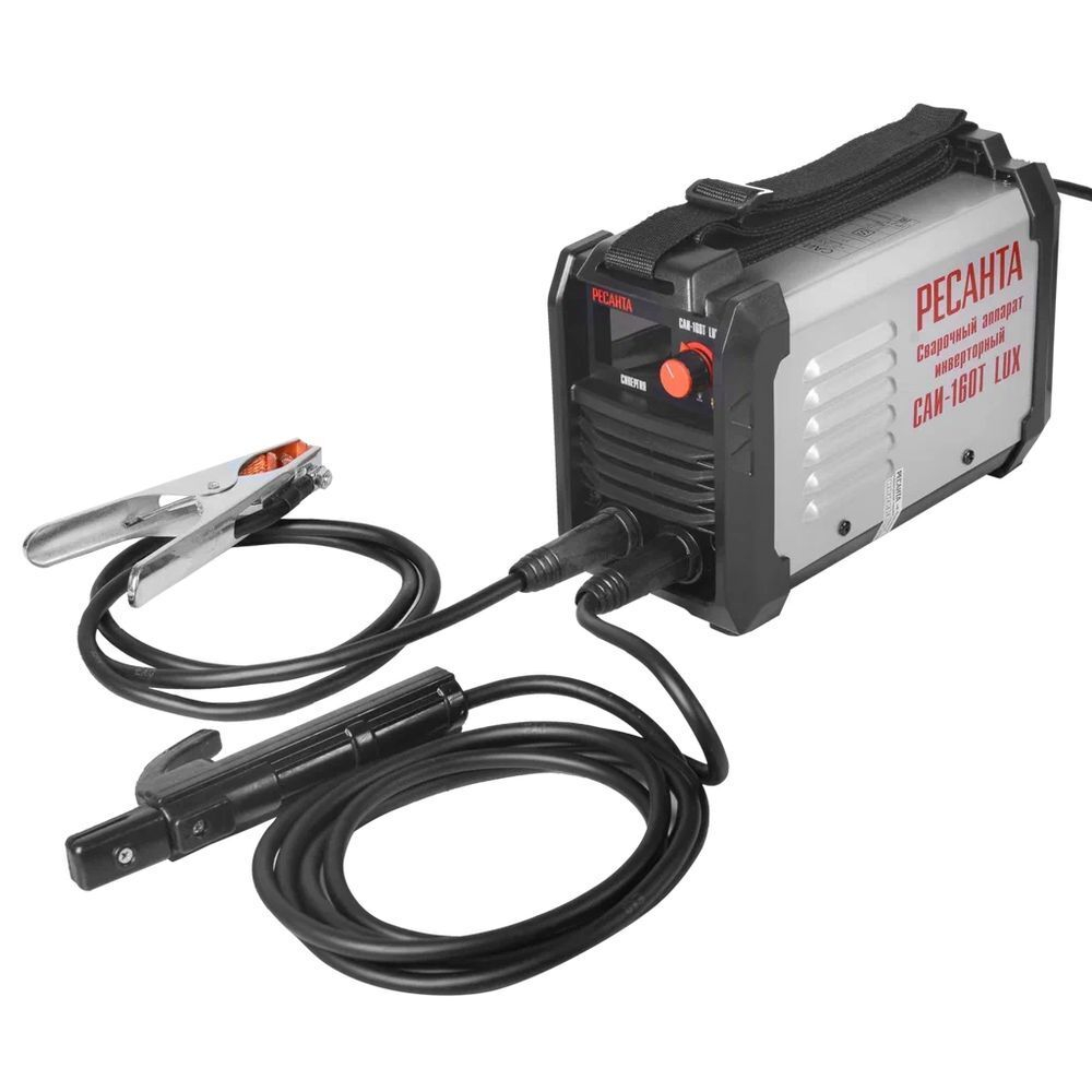 Сварочный аппарат инверт, Ресанта, САИ-160Т Lux, 160 А, электрод