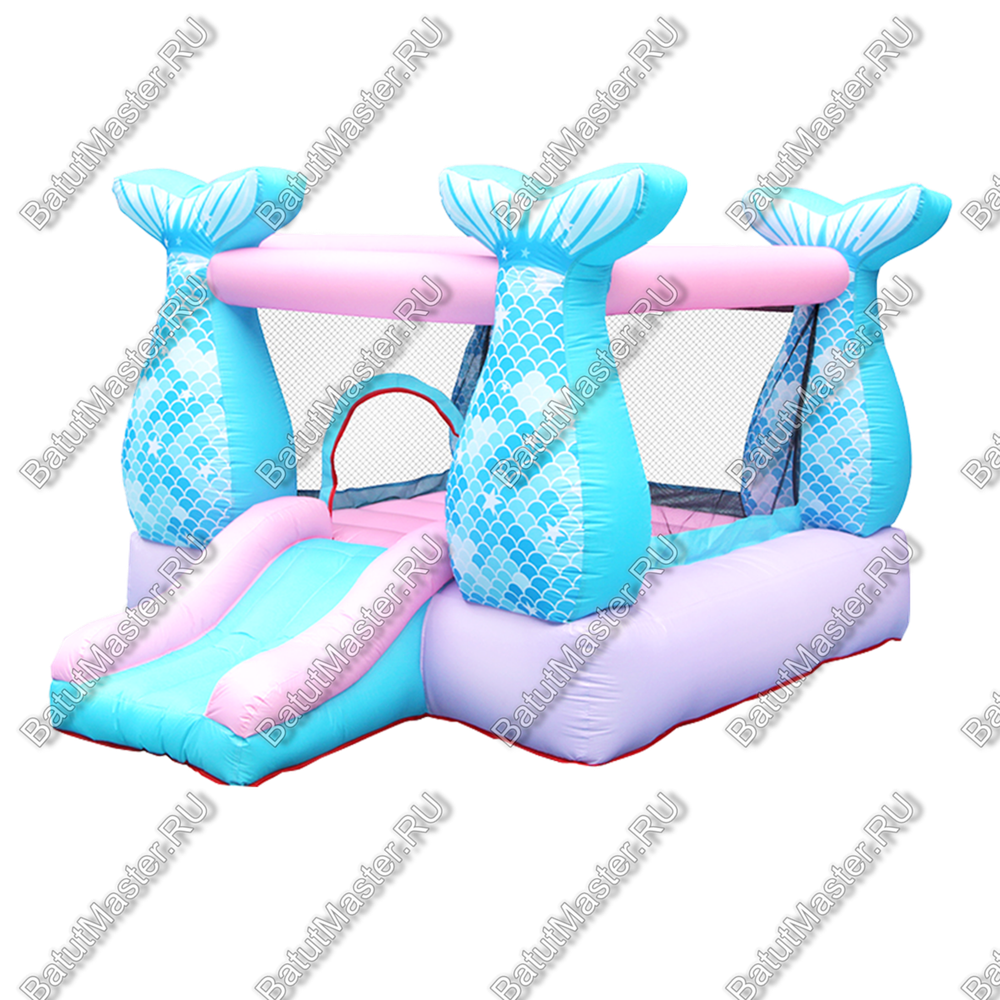 Батут для дачи "Подводное царство" 2,8*2,2*2 м