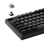 AKKO 5098B, Black&Sliver with Screen 3 Modes RGB Hot Swap V3 Piano Pro switches,ASA profile keycap