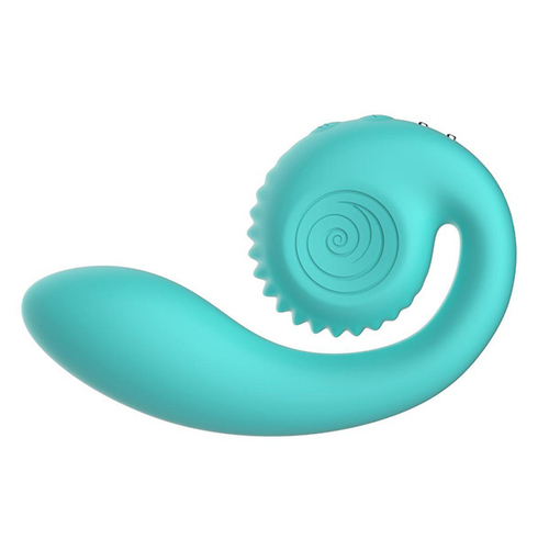 Мятный вибромассажёр SVibe Gizi Snail Tiffany VG-T