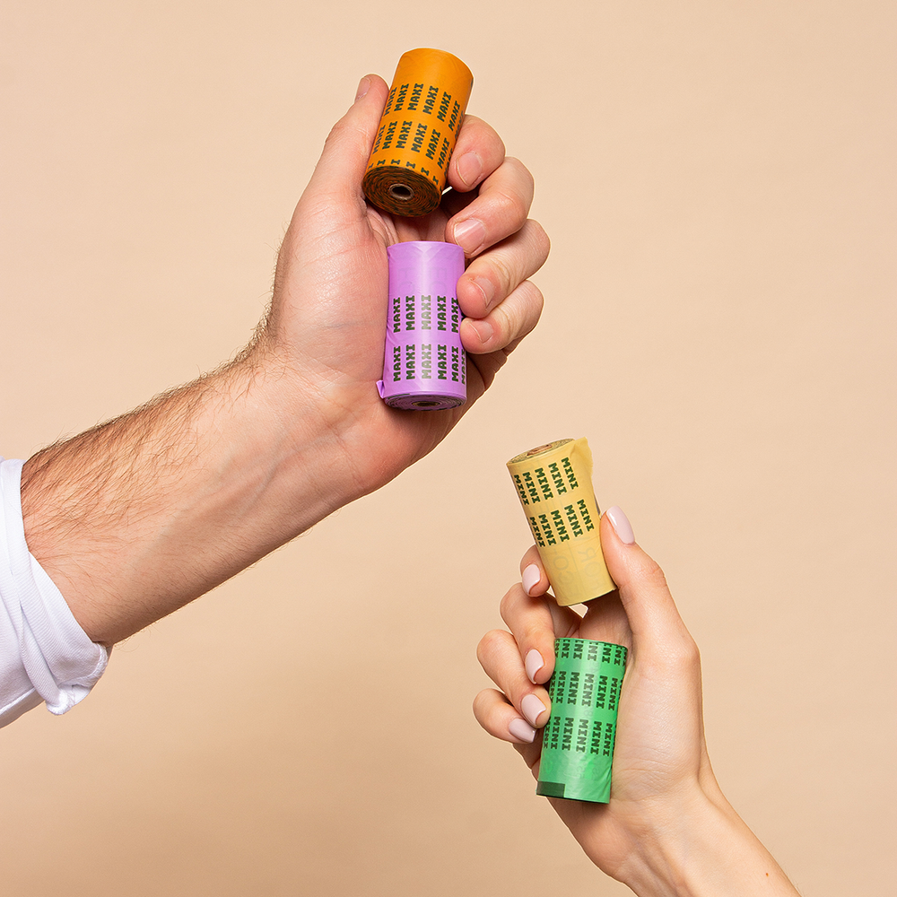 Биоразлагаемые пакеты Mini лаванда, 180 шт. SAVVE