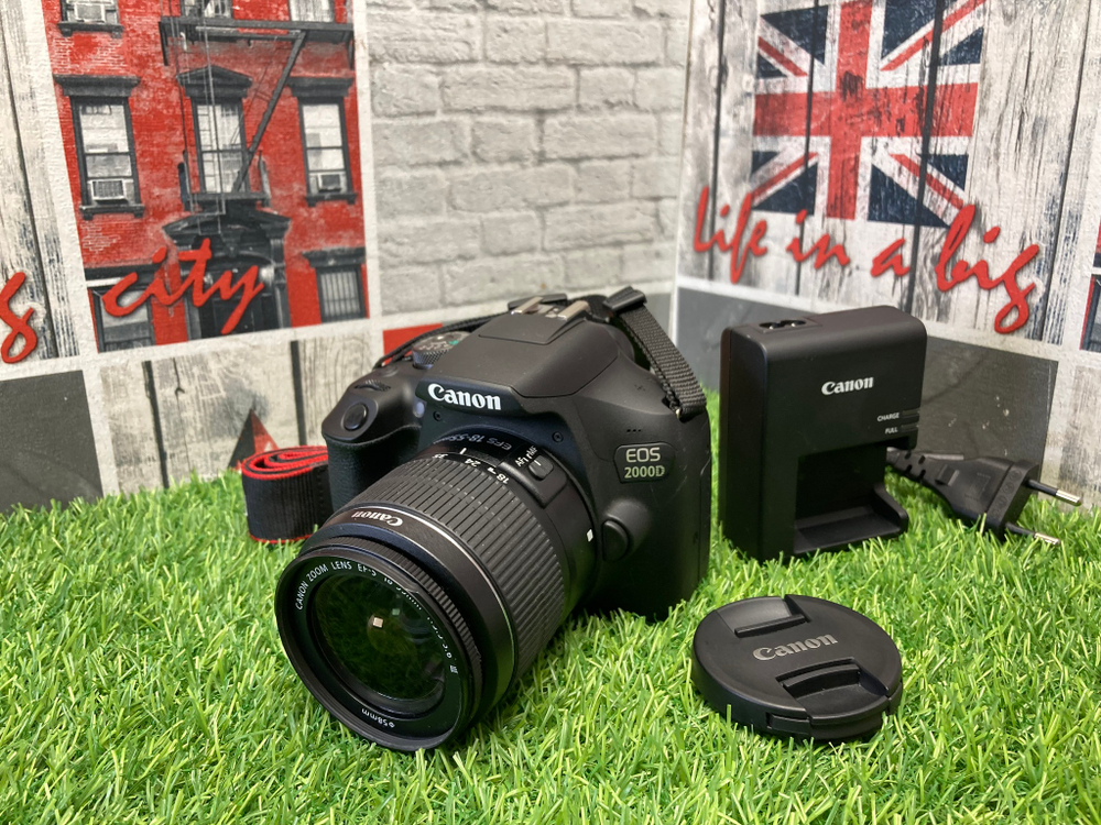 Canon 2000D + 18-55mm 170 кадров Покупка/Продажа