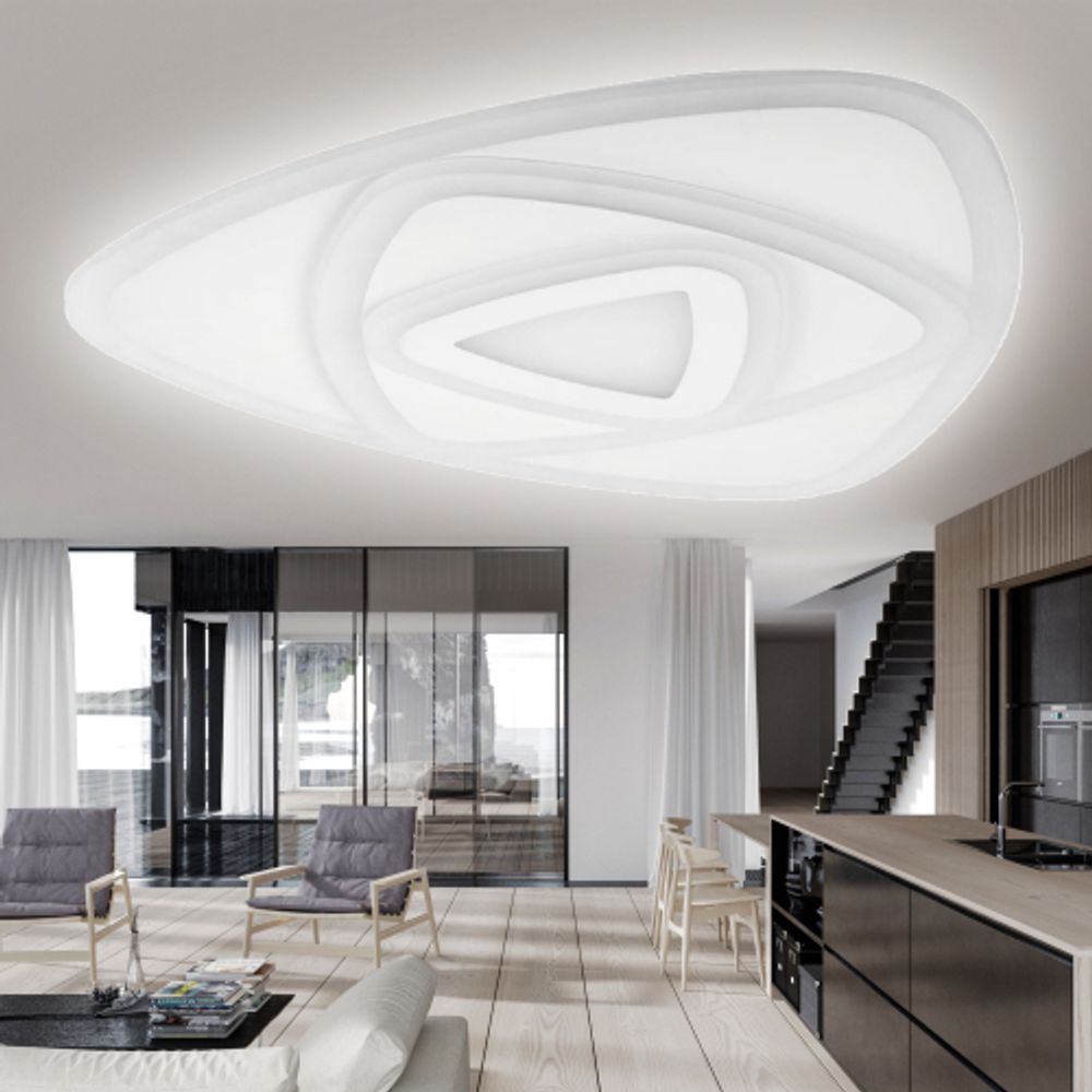 Светильник потолочный светодиодный ЭРА GEO с ДУ SPB-6 GEO-5 RC 67 67Вт 3000-6500К с пультом ДУ | Светильники SPB-6 с ДУ