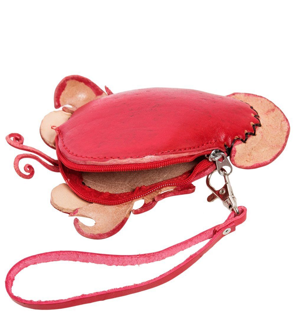 BL-54/2 Кошелёк кожаный «Рак»