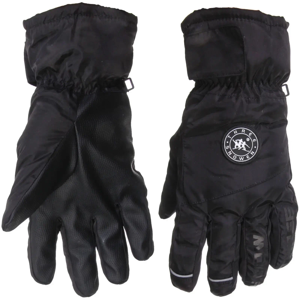 Перчатки для зимних видов спорта TS-1023, черный (размер M)