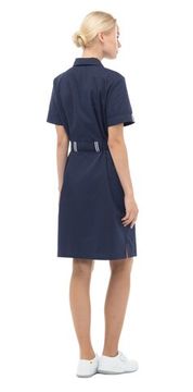 Халат женский "Аура" (т.синий)