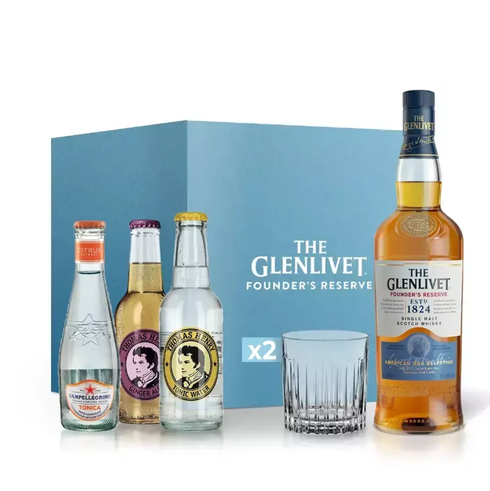 Набор The Glenlivet Founder’s Reserve 0,7 л.
