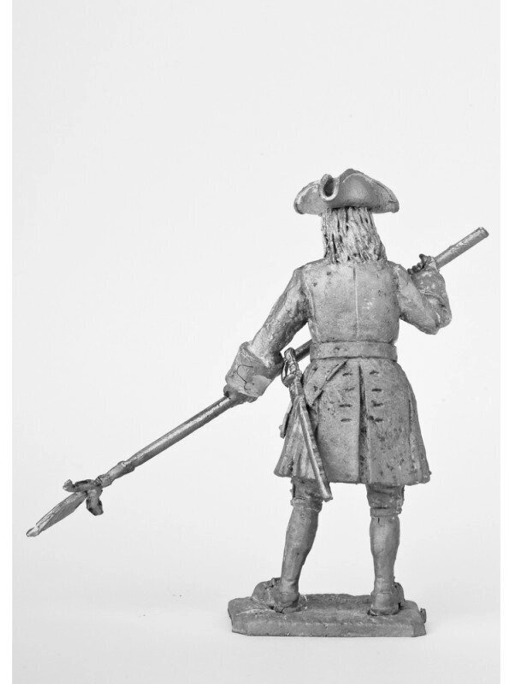 Оловянный солдатик Бомбардир Канонир полковой артиллерии. 1709 г.