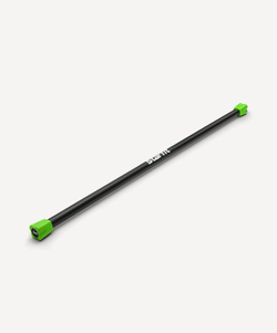 Бодибар STARFIT BB-301, 3 кг, неопреновый, черный/зеленый