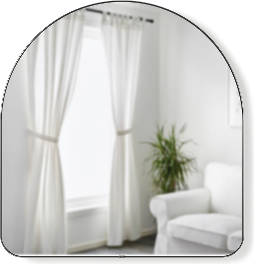 Зеркало настенное Umbra Hubba, в раме, 86 91 см, серое