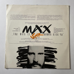 Винтажная виниловая пластинка LP Supermax Tha Max Is Gonna Kick Ya (Россия 1992) Bango Bongo