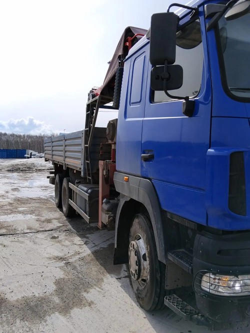 МАЗ 6312 6x4 Бортовой с КМУ 338281 (Дизельный, 6,7 л, 328 л.с., МТ)
