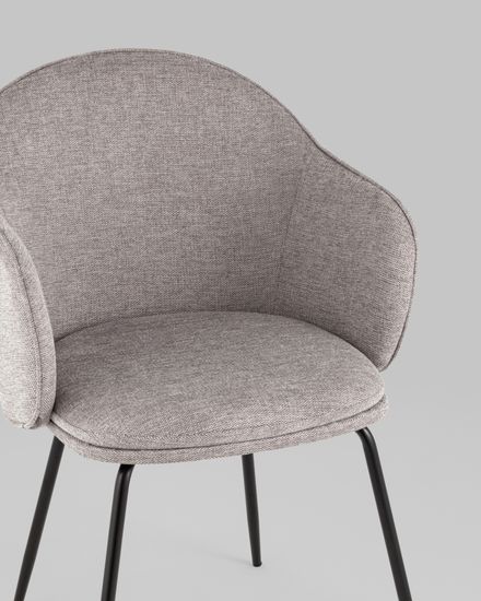 Стул обеденный Бонни светло-серый