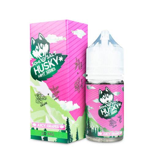 Husky Mint Series Salt 30мл - Juicy Grapes (20 мг Strong)