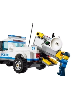 Конструктор Сити Полицейский патруль 409 деталей